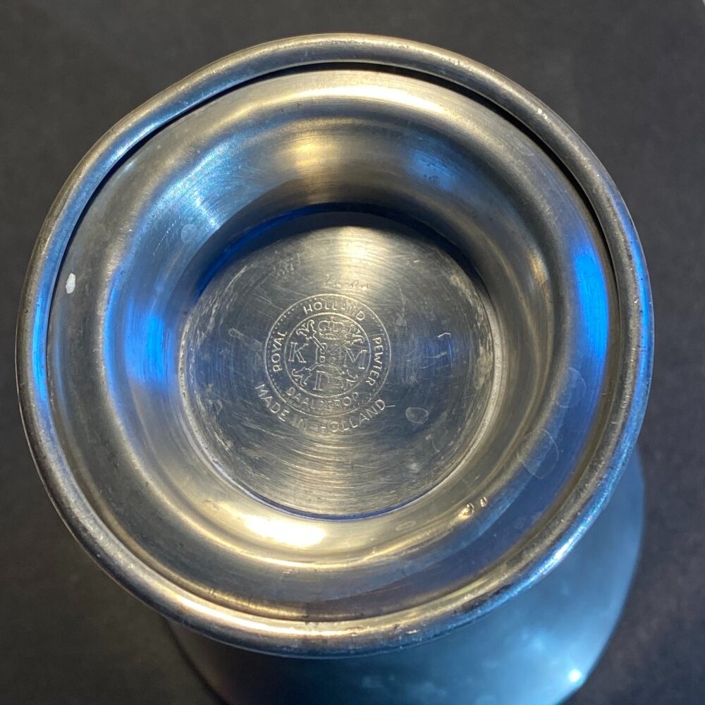 Vintage Royal Holland Pewter Vase - Picture 2 of 4